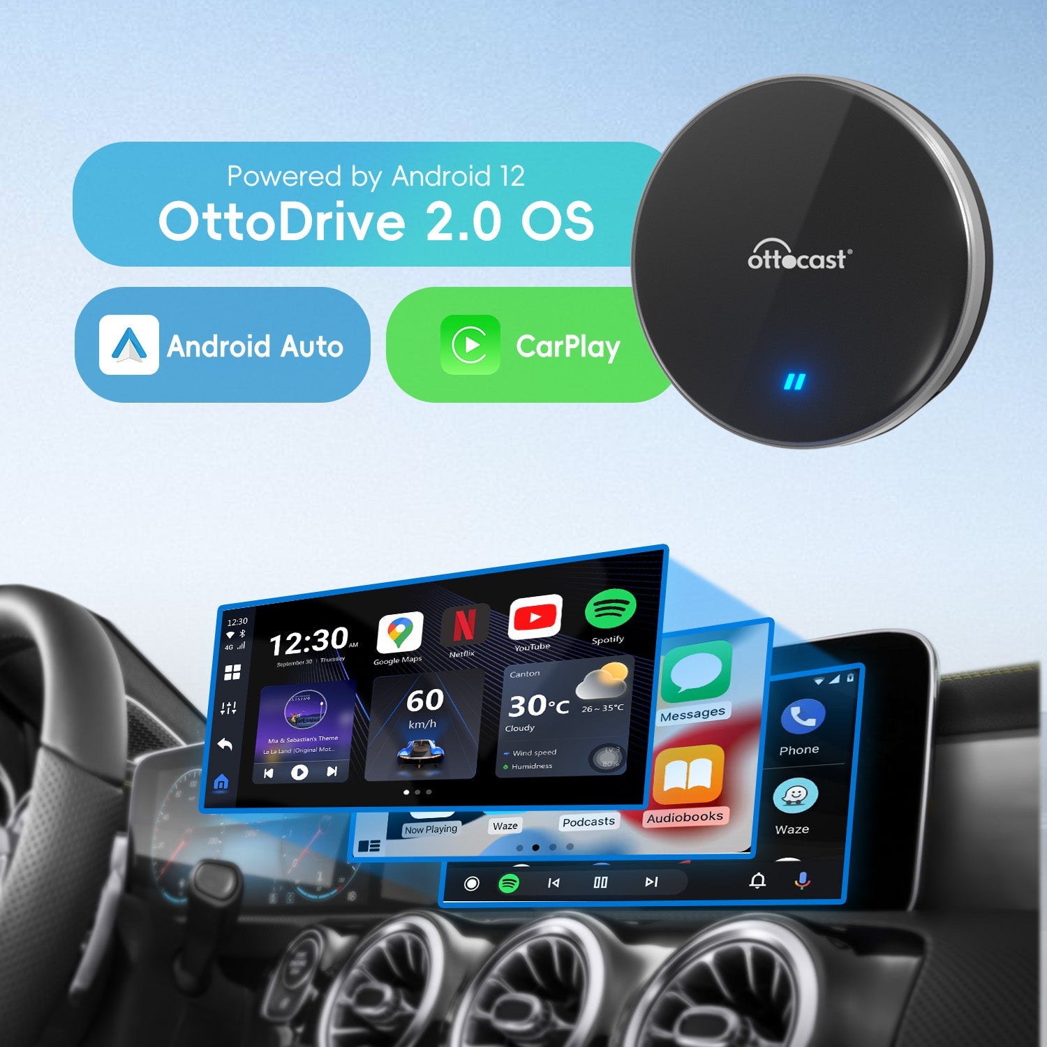 OttoAibox P3 Lite – Smart CarPlay Box