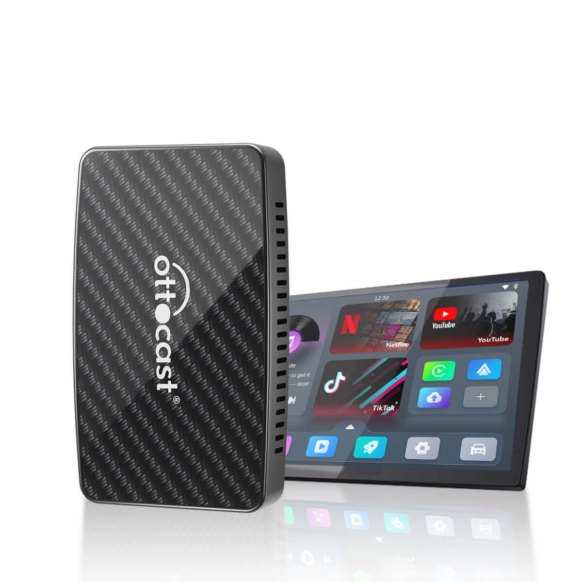 OTTOCAST® Play2Video Pro – Wireless Smart Car Media Box