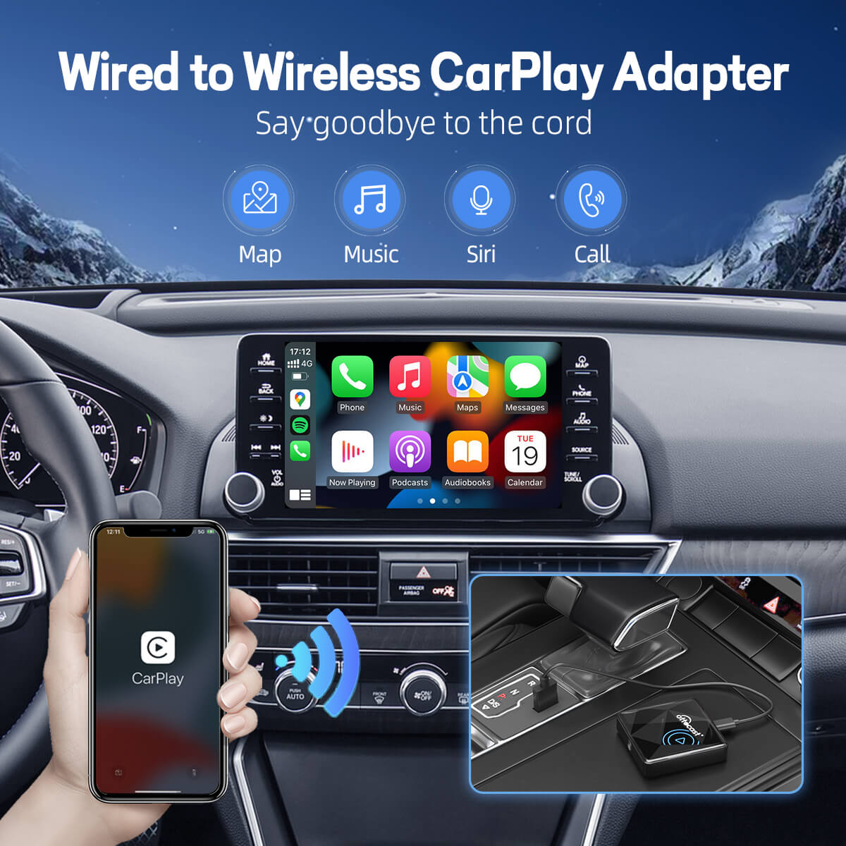 U2AIR Pro – Wireless CarPlay Converter