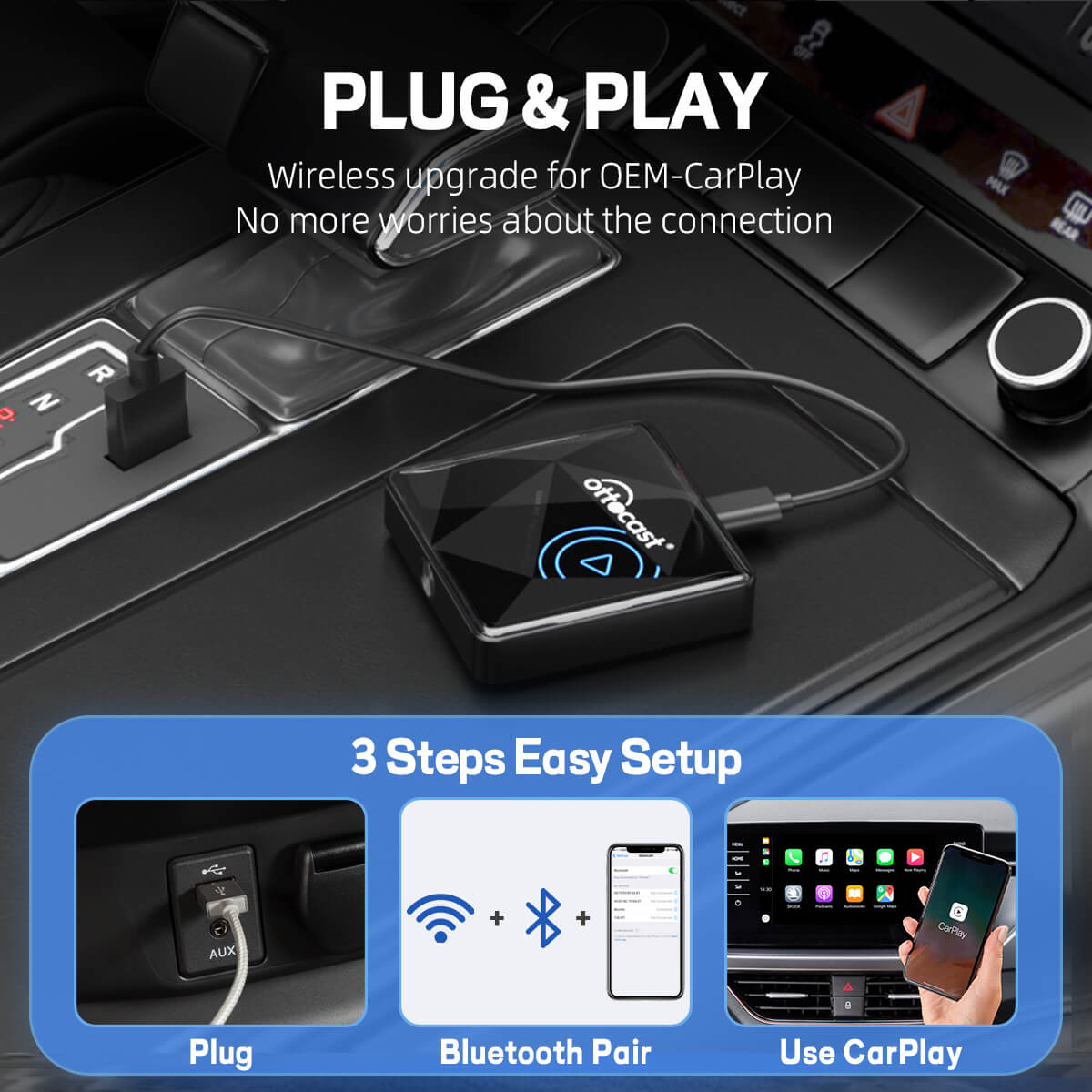 U2AIR Pro – Wireless CarPlay Converter
