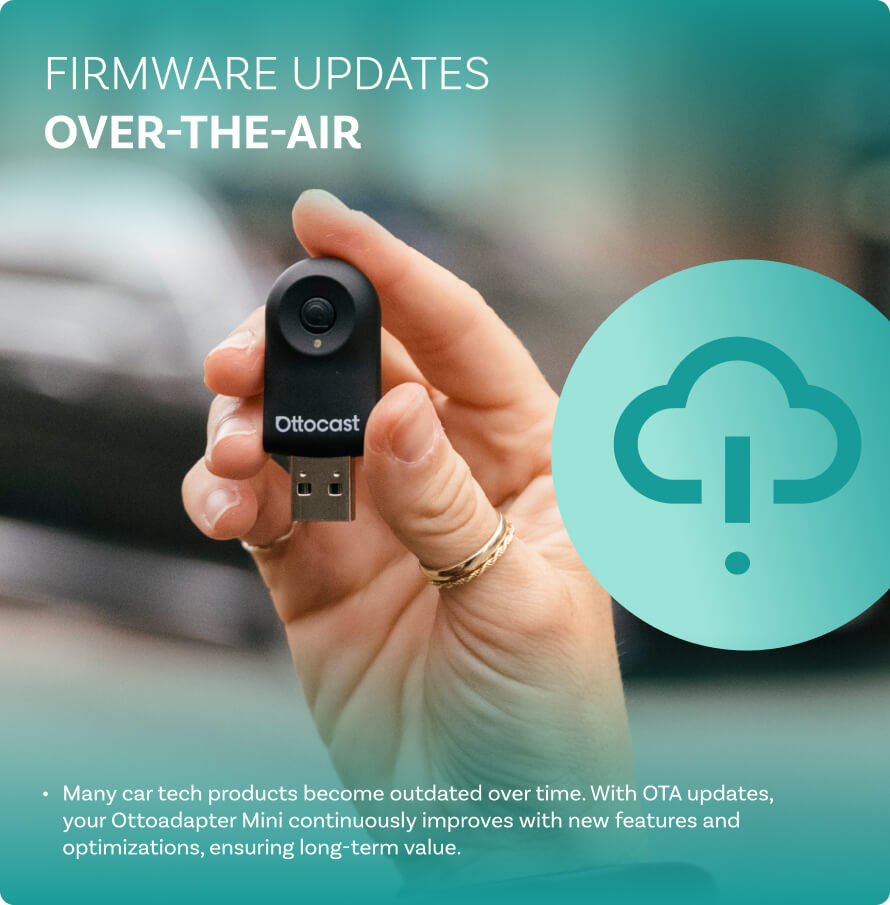 Mini Wireless Adapter for CarPlay and Android Auto