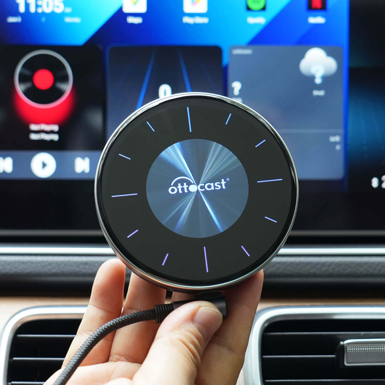 (كمية محدودة) OttoAibox P3 – صندوق CarPlay ذكي