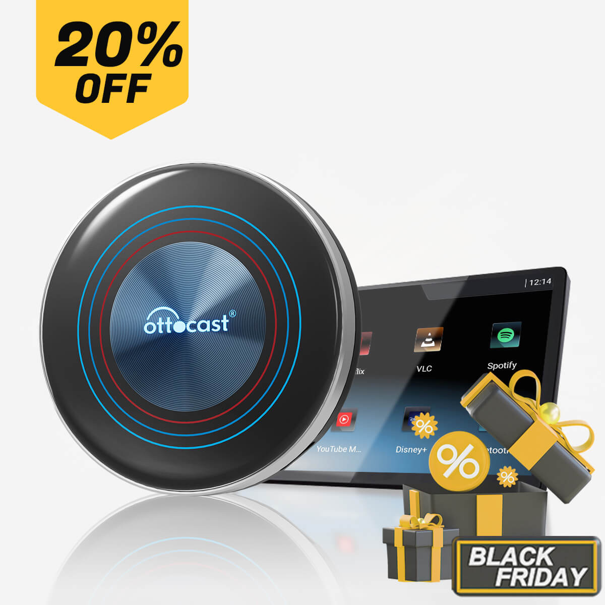 صندوق الذكاء الاصطناعي (AI Box) طراز OttoAibox لسيارات BMW (عرض سعر حصري)