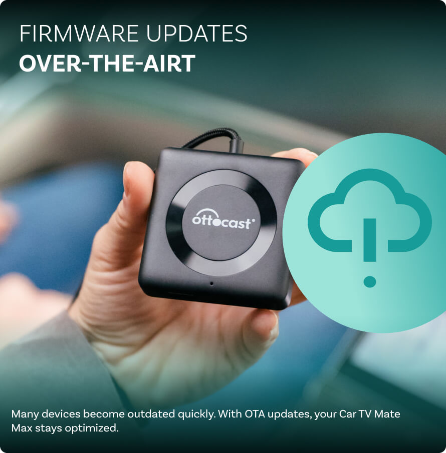 Car TV Mate Pro – محول وسائط متعددة عبر HDMI و CarPlay لاسلكي