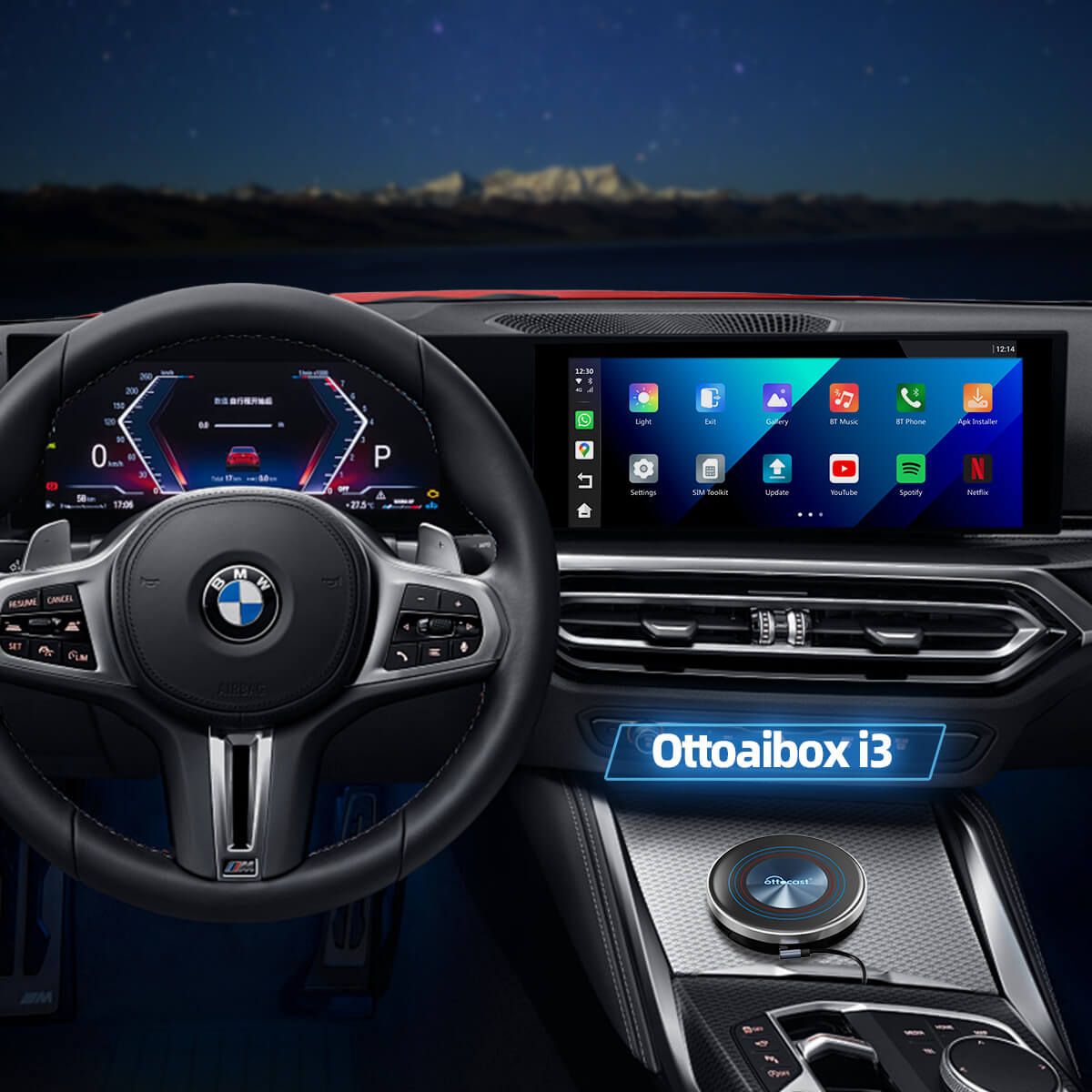 OttoAibox i3 – Smart CarPlay Box for BMW Cars