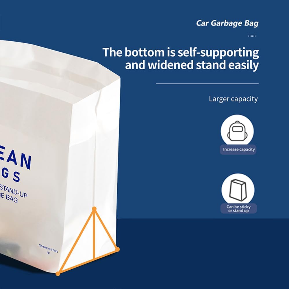 Waterproof Disposable Car Trash Bags