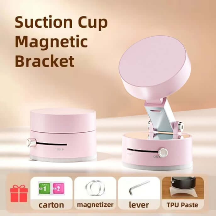 Vacuum Suction Magnetic Phone Stand