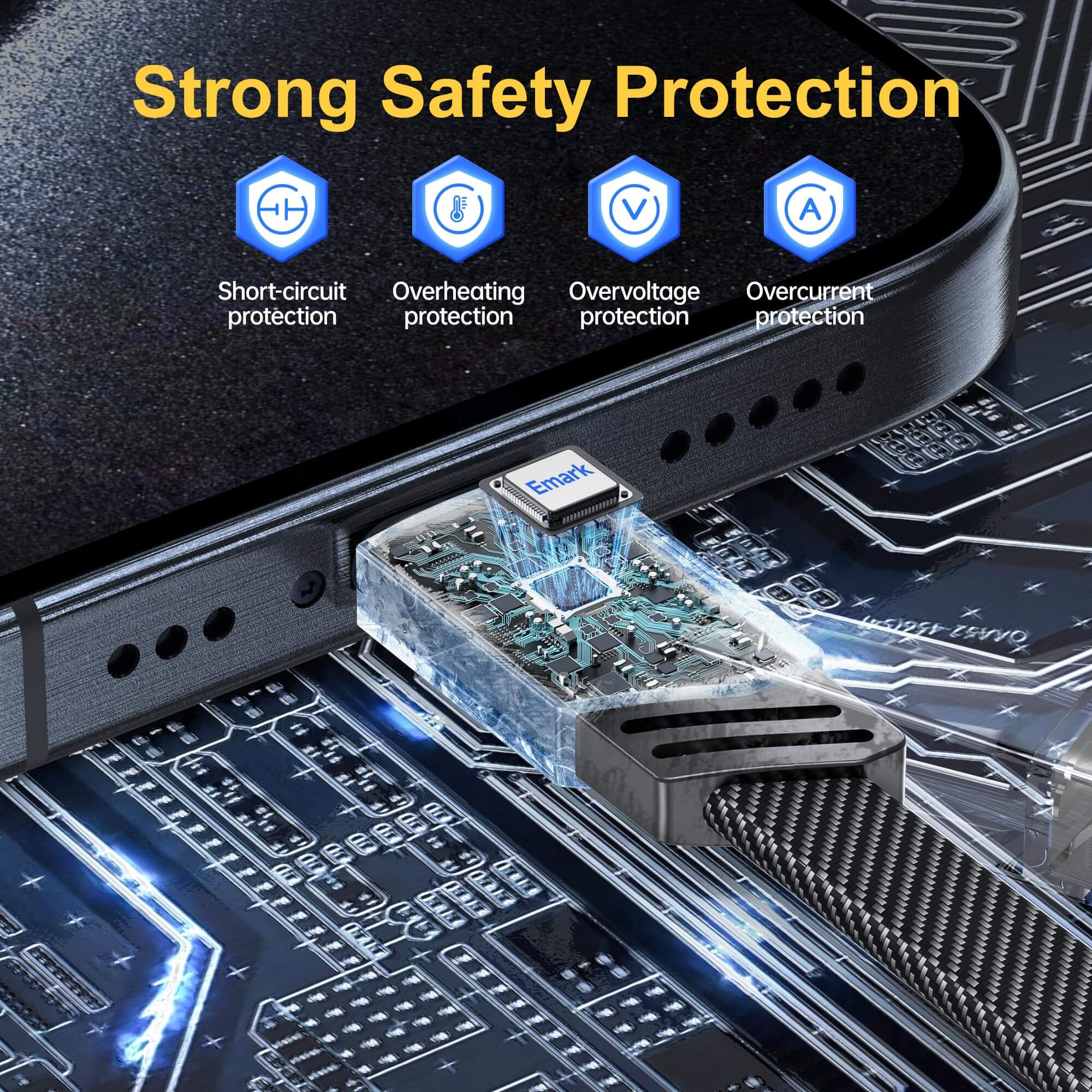 كابل شحن سريع شامل 4 في 1