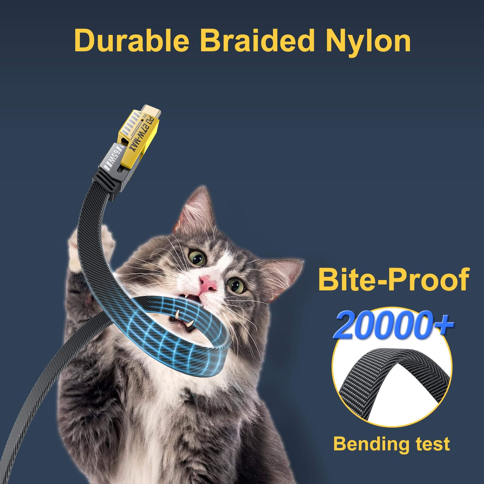 كابل شحن سريع شامل 4 في 1