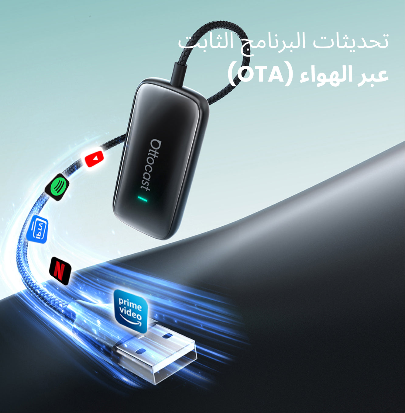 Play2Video Ultra – محول لاسلكي الكل في واحد لـ CarPlay و Android Auto